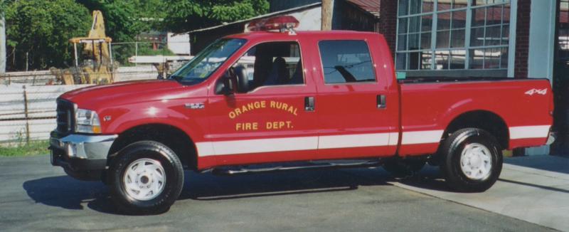 2002 Ford F350 (retired).  Purchased to use as a First Responder Unit. Sold at auction.